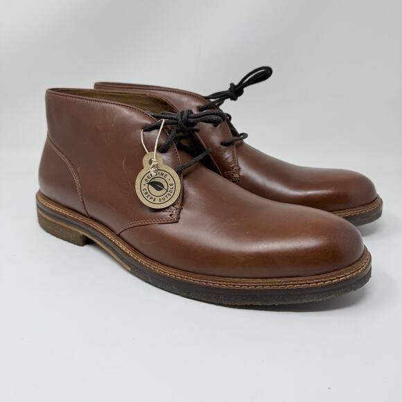 Johnston & Murphy Chukka Boots Mens Size 11.5 Brown Crêpe Sheepskin MRSP $175 main image 9